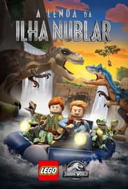Poster for LEGO Jurassic World: A Lenda da Ilha Nublar