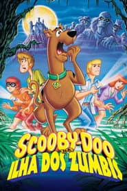 Pôster de Scooby-Doo na Ilha dos Zumbis
