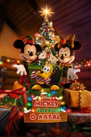 Pôster de Mickey Salva o Natal